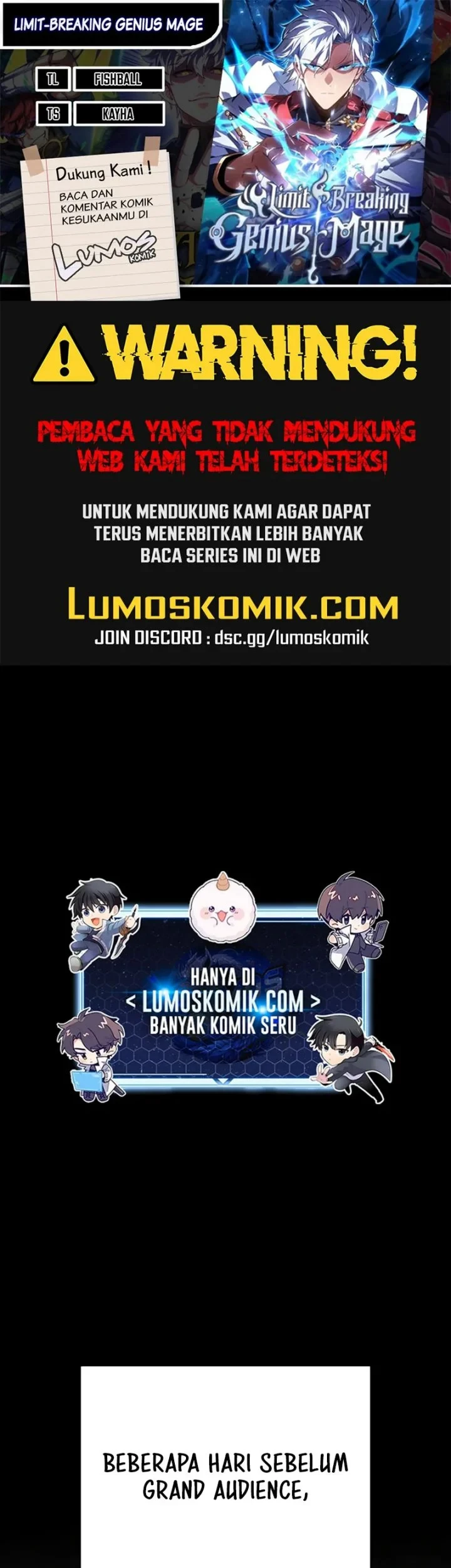 Limit-Breaking Genius Mage Bab 57 halaman 1