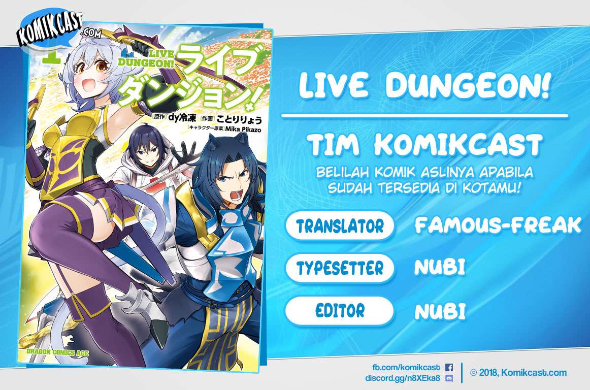 Live Dungeon! Bab 08 halaman 1