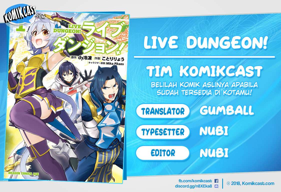 Live Dungeon! Bab 5 halaman 1