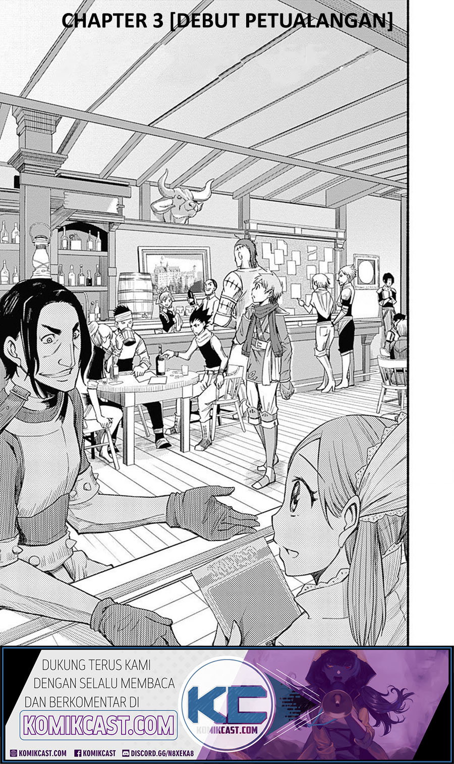 Living In This World With Cut & Paste chapter 03.1 halaman 2