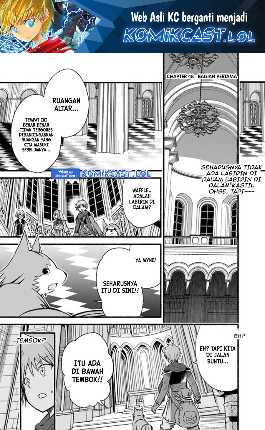 Living In This World With Cut & Paste chapter 48 halaman 2