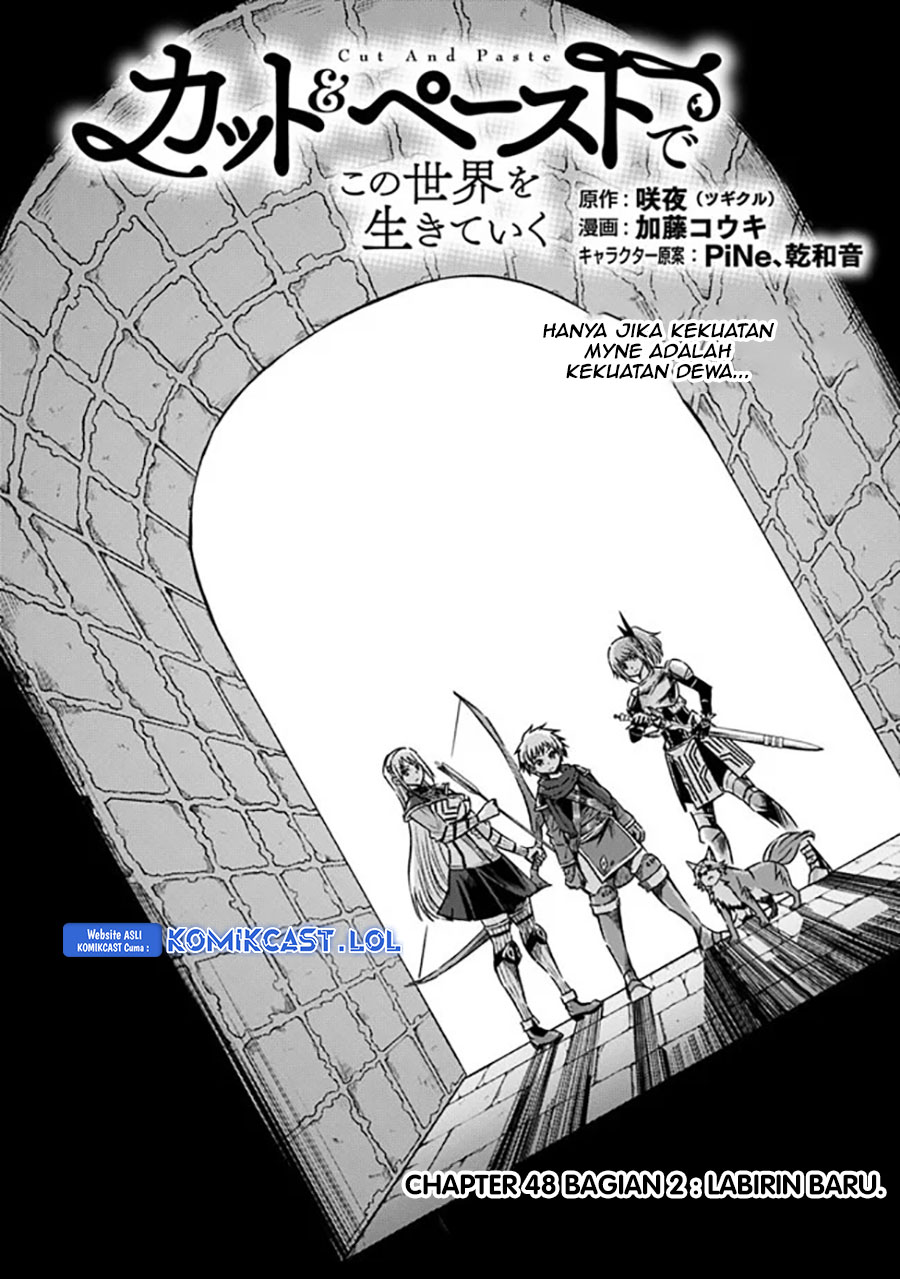 Living In This World With Cut & Paste chapter 48 halaman 14