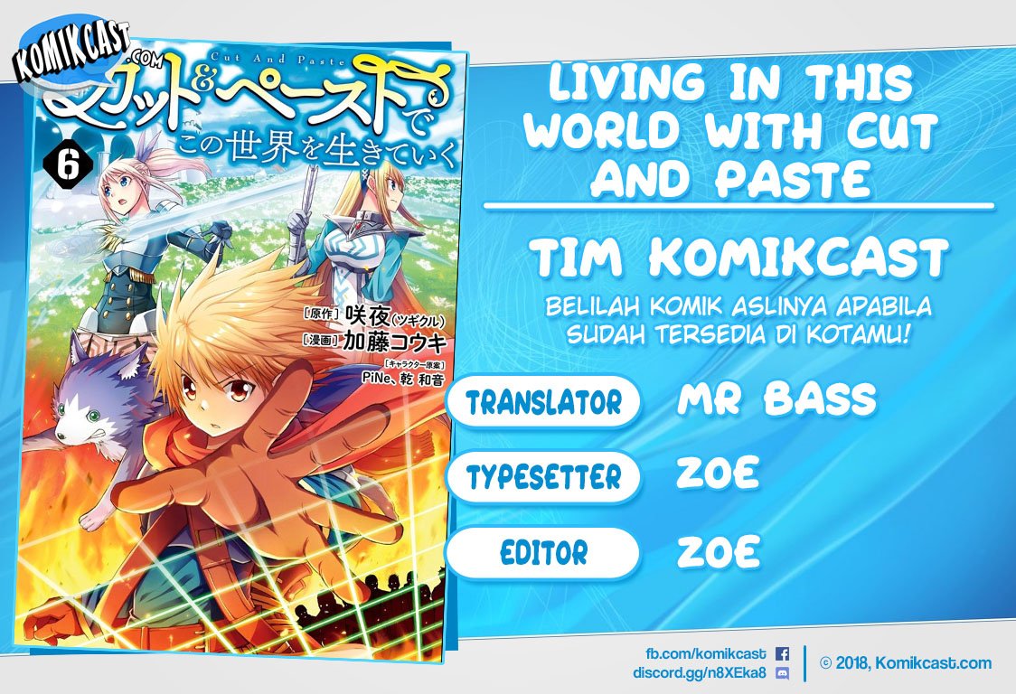 Living In This World With Cut & Paste chapter 6 halaman 1
