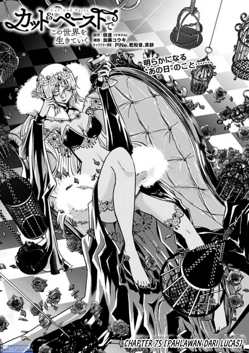 Living In This World With Cut & Paste chapter 75 halaman 2