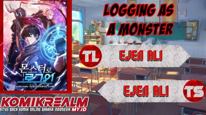 Logging in as a Monster chapter 01 halaman 1