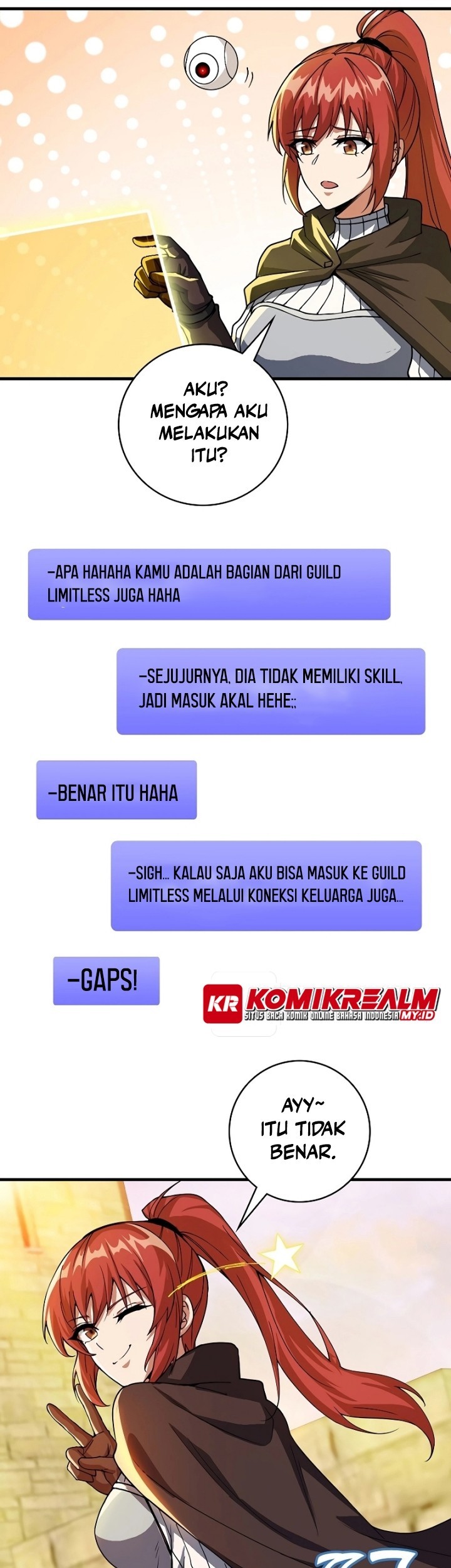 Logging in as a Monster chapter 14 halaman 9