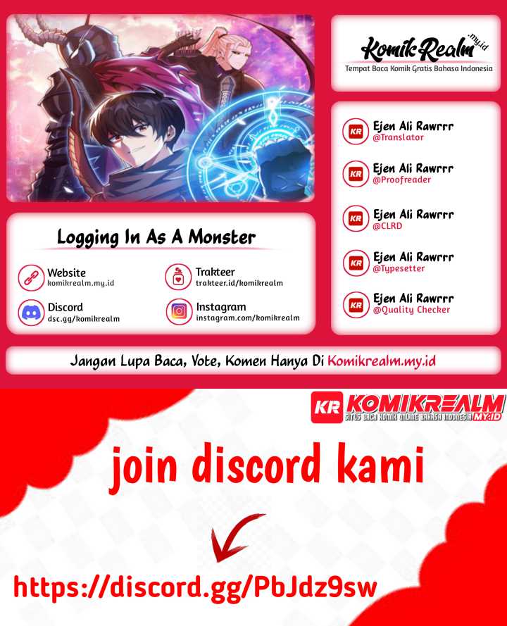 Logging in as a Monster Bab 32 halaman 1