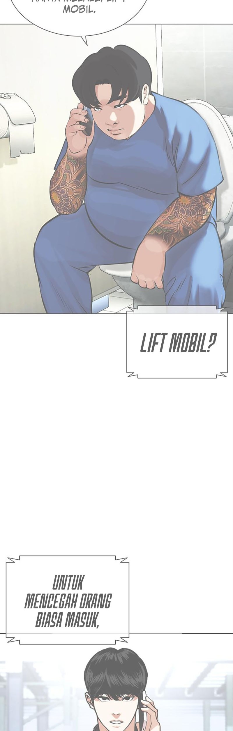 Lookism Bab 450 halaman 73