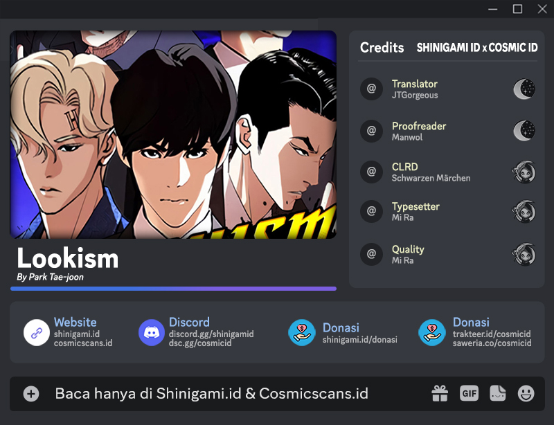 Lookism Bab 451 halaman 1