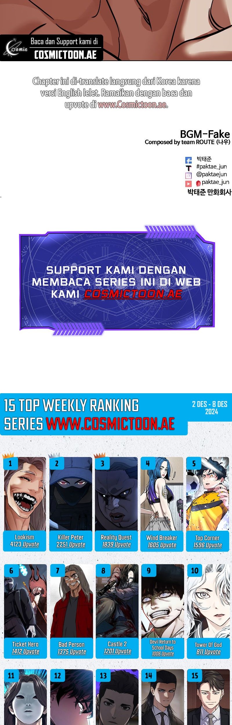 Lookism Bab 537 halaman 125