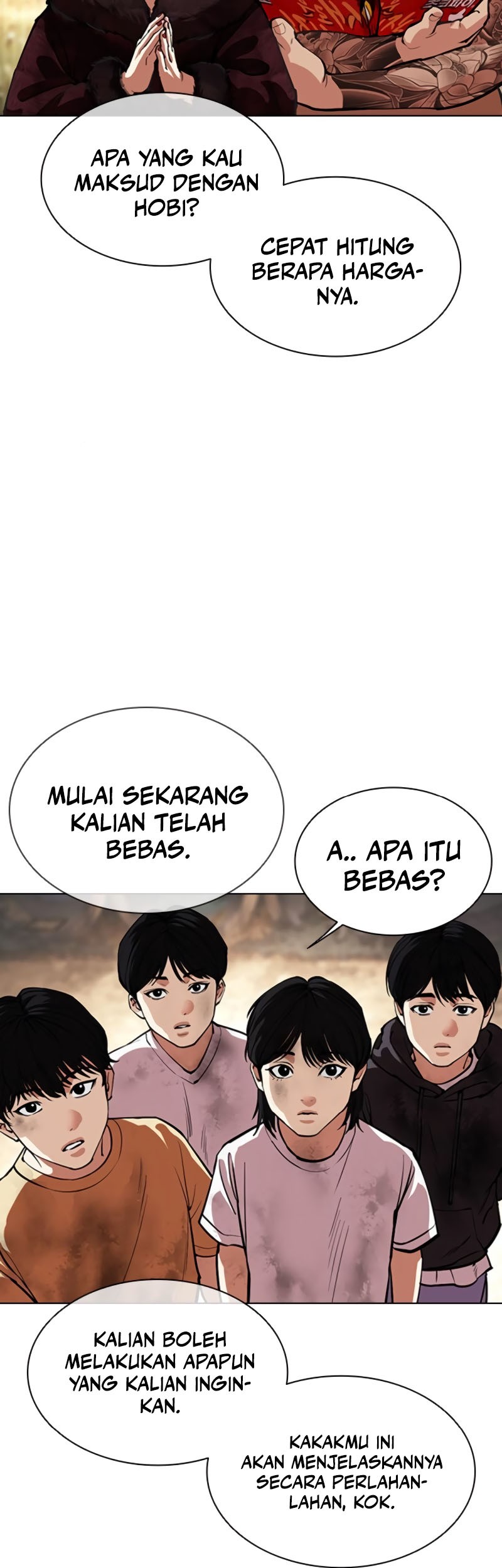 Lookism Bab 551 halaman 48