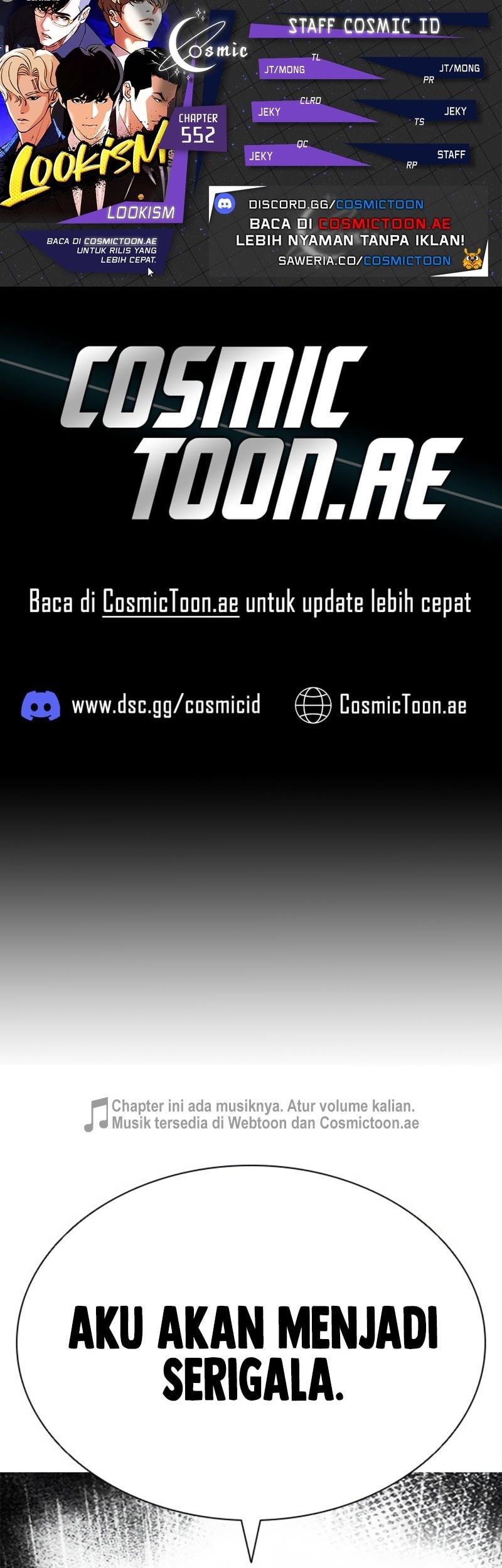 Lookism Bab 552 halaman 1