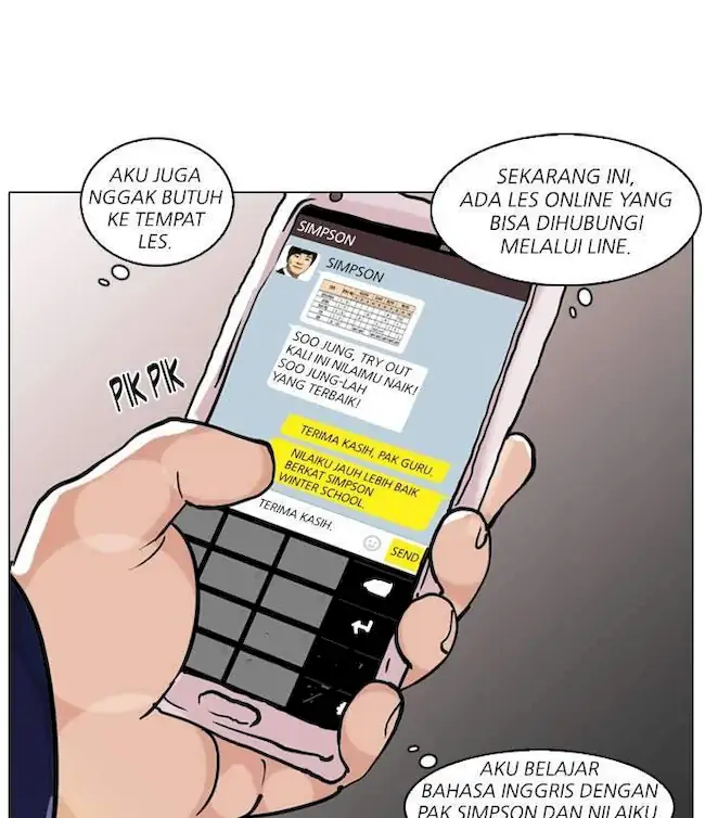 Lookism Bab 58 halaman 61