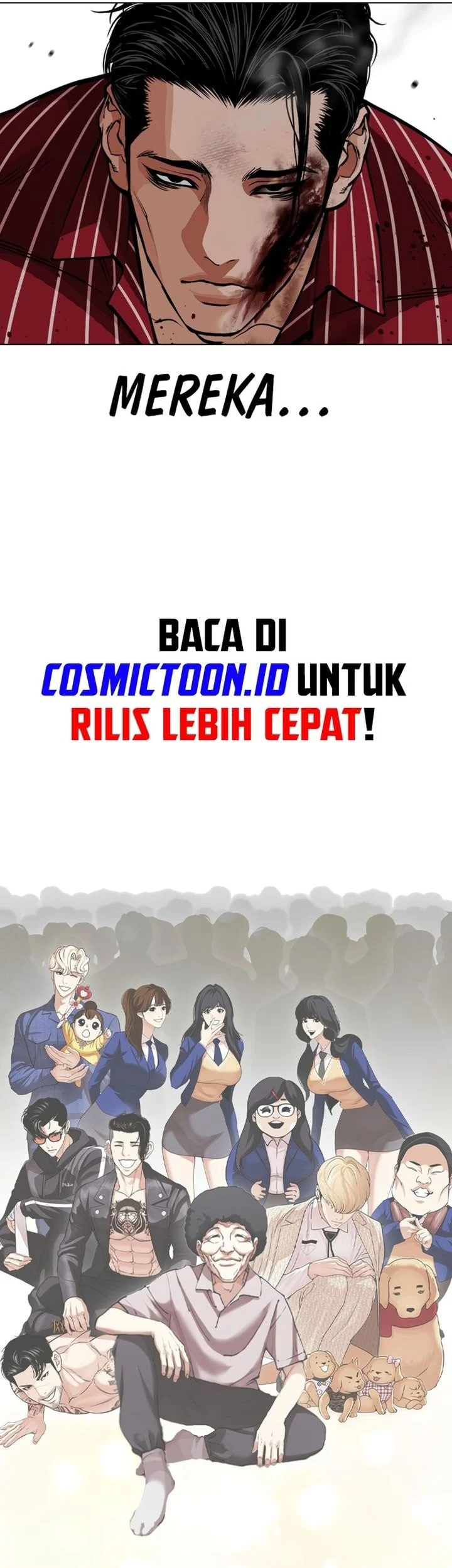 Lookism Bab 600 halaman 28