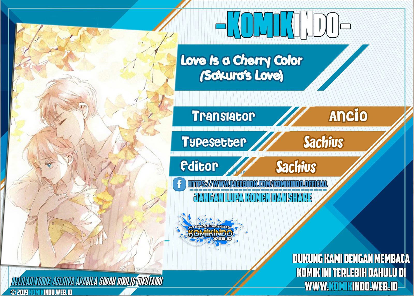 Love is a Cherry Color Bab 13 halaman 1