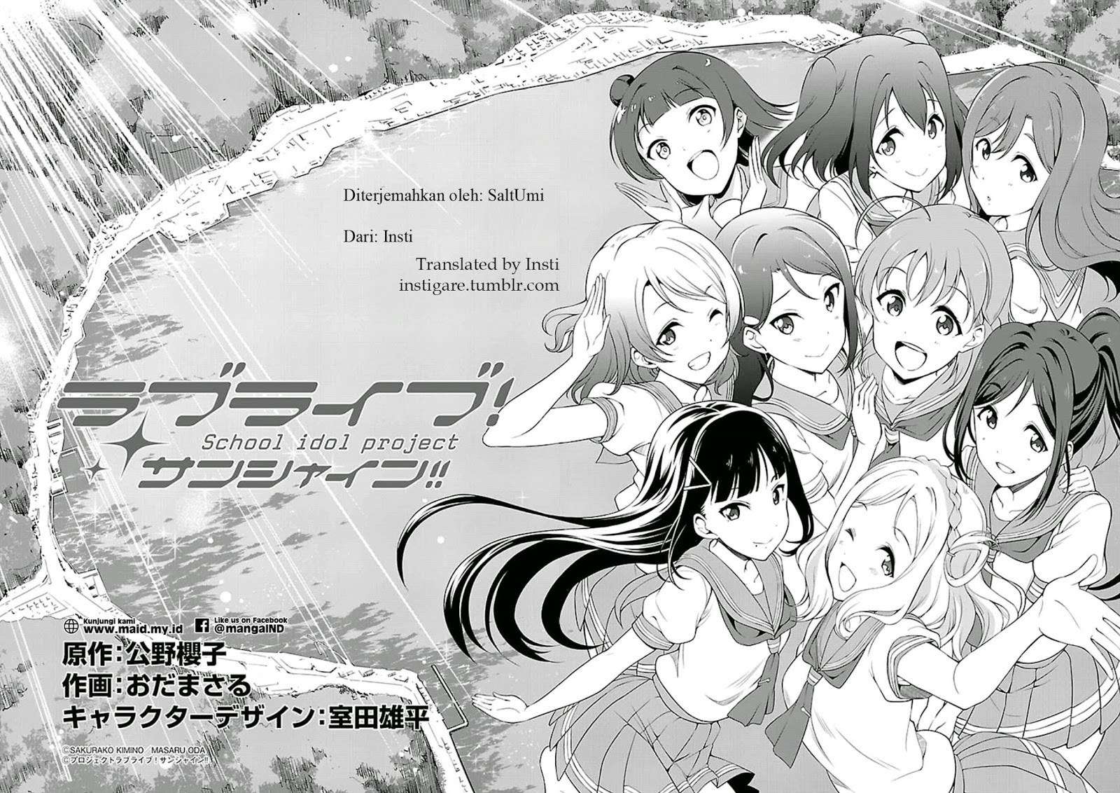 Love Live! Sunshine!! Bab 01 halaman 14