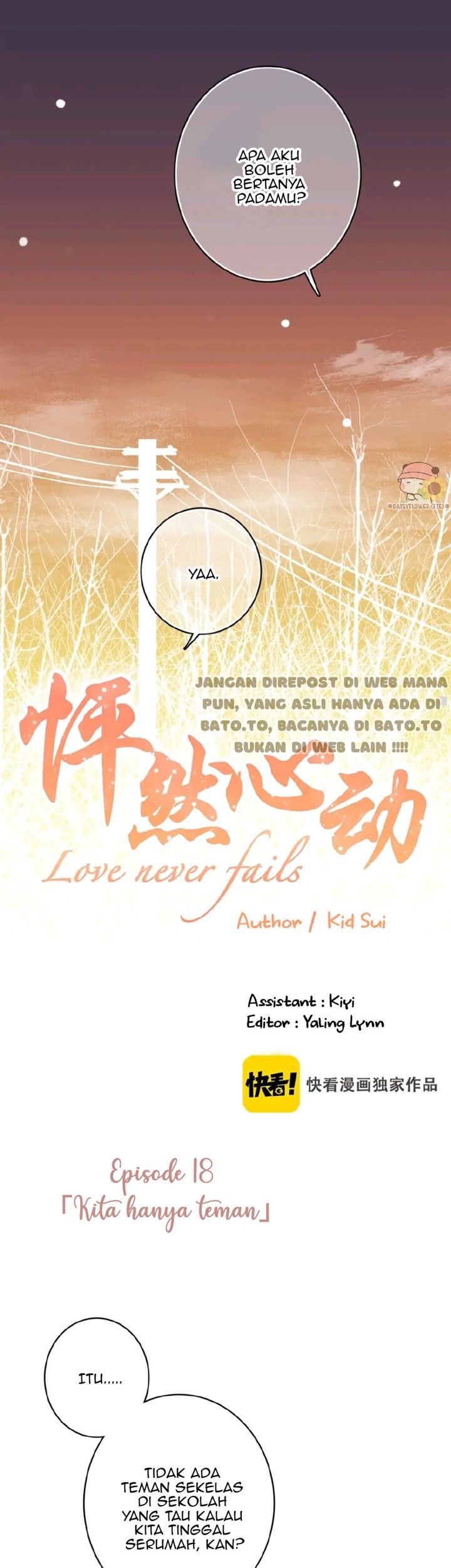 Love Never Fails chapter 18 halaman 2