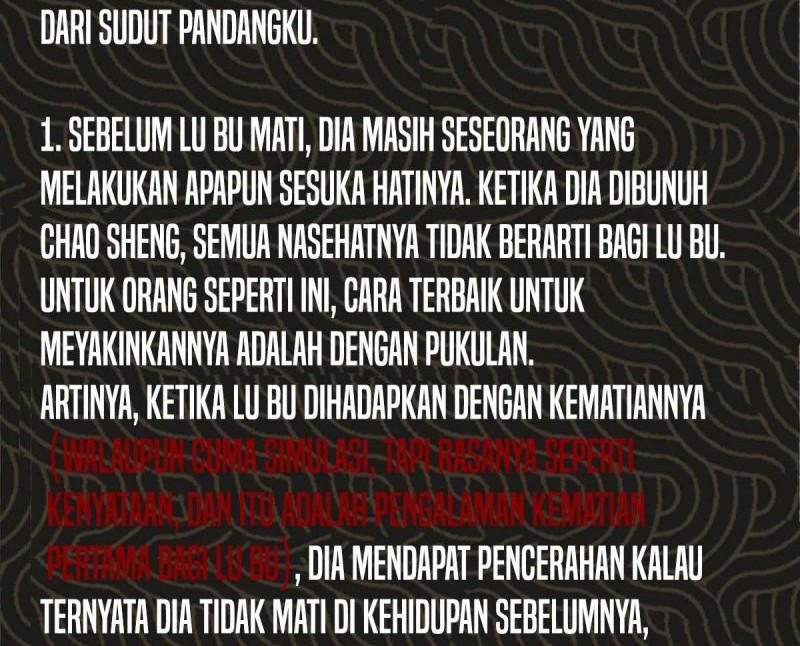 Lu Bu’s Life Simulator Bab 08 halaman 36