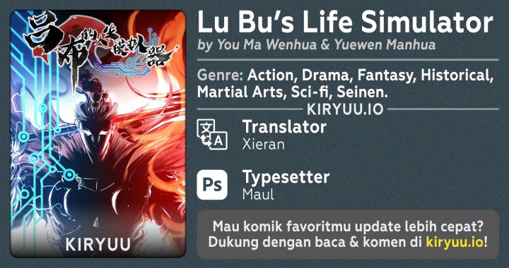 Lu Bu’s Life Simulator Bab 133 halaman 1