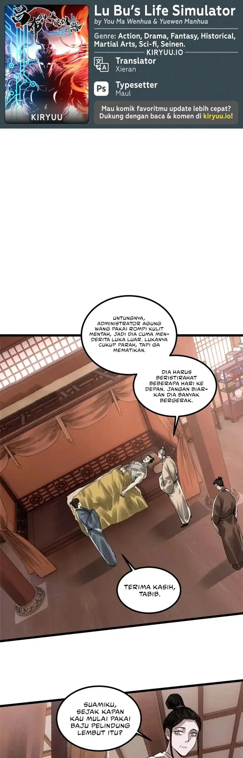 Lu Bu’s Life Simulator Bab 143 halaman 1