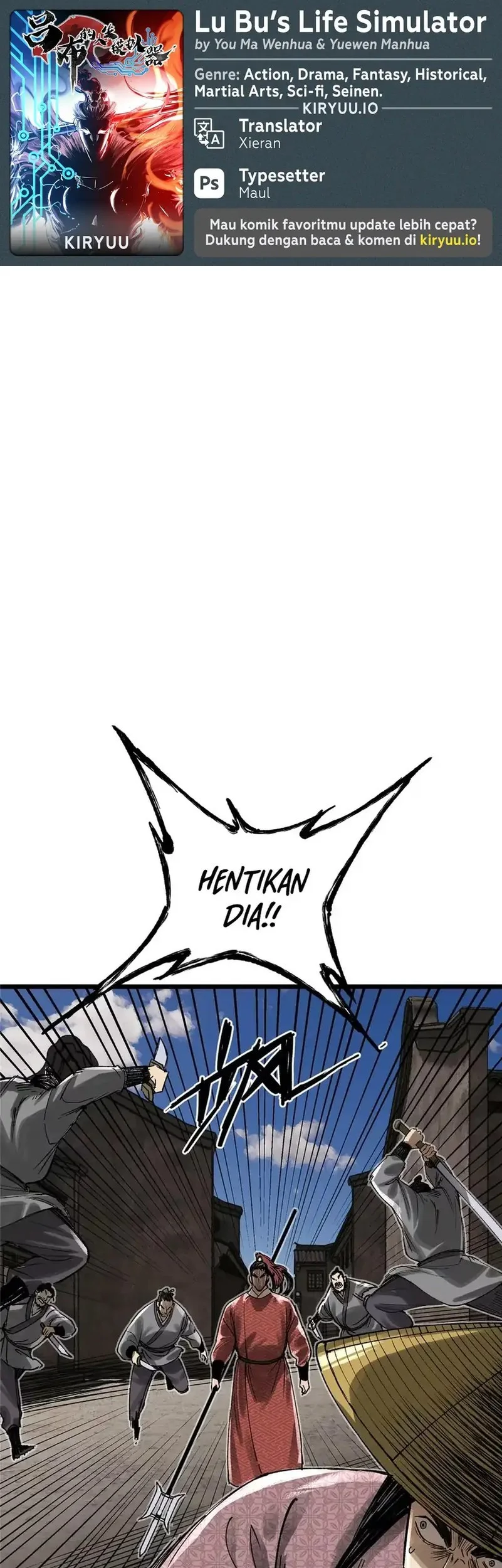 Lu Bu’s Life Simulator Bab 144 halaman 1