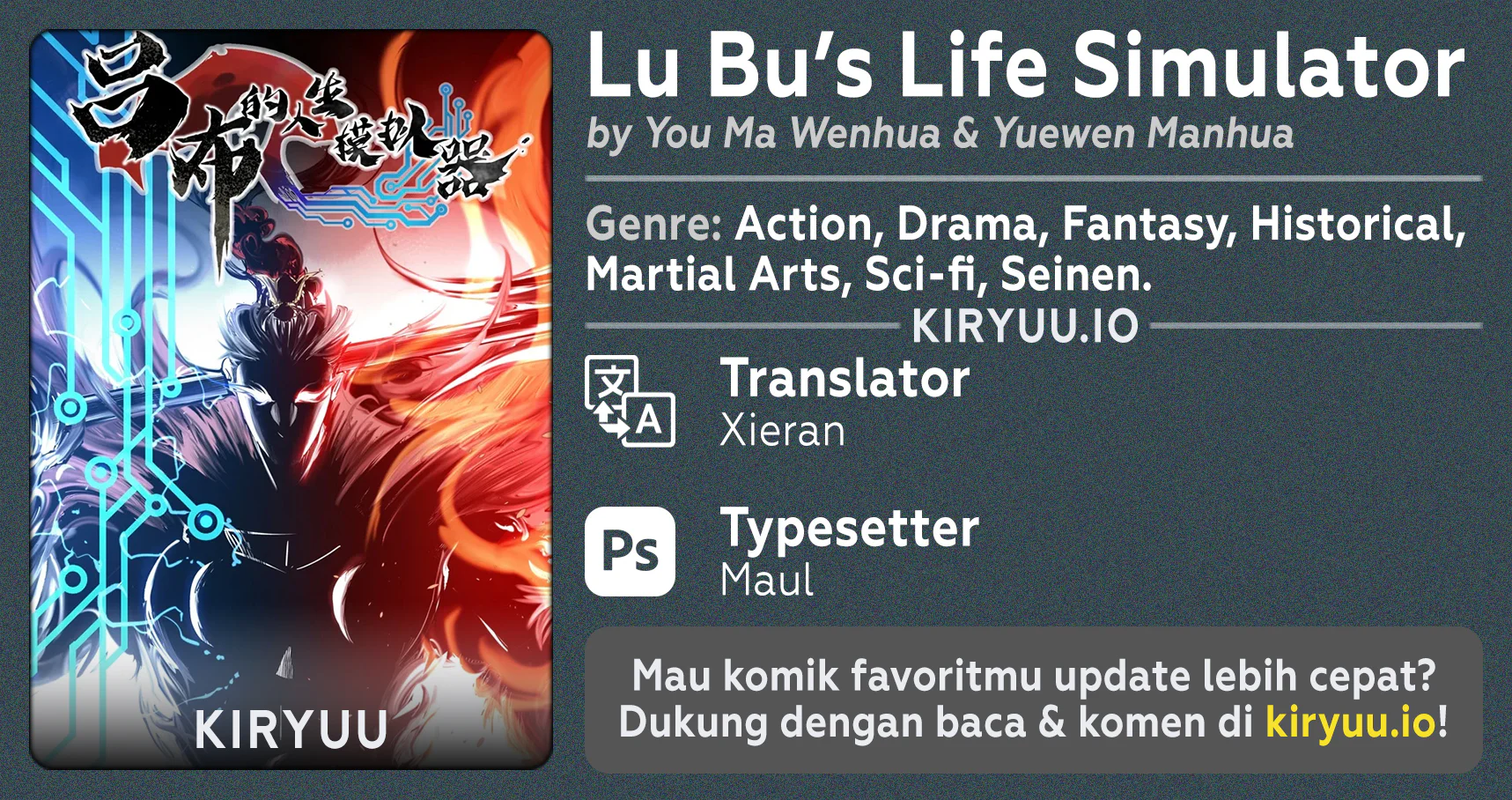 Lu Bu’s Life Simulator Bab 152 halaman 1