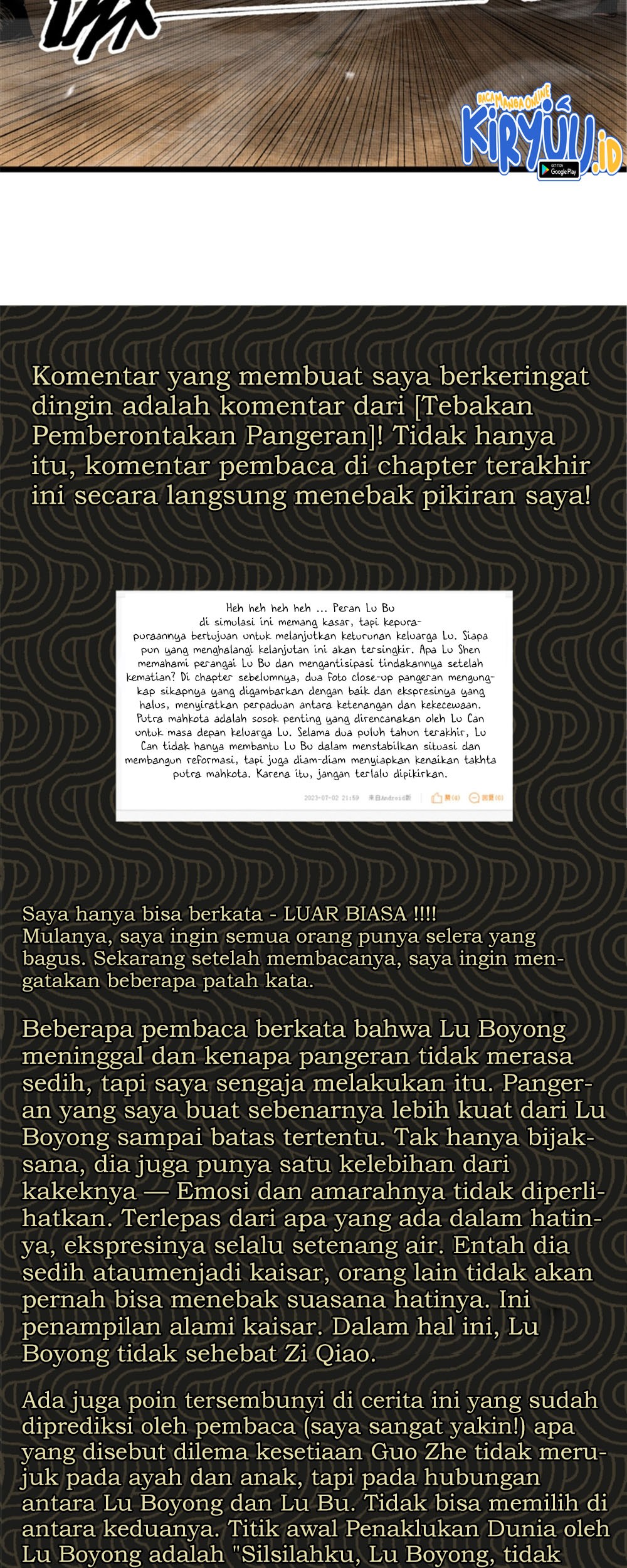 Lu Bu’s Life Simulator chapter 58 halaman 36