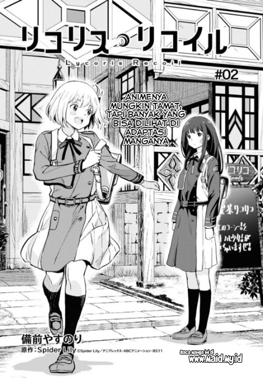Lycoris Recoil chapter 02 halaman 3