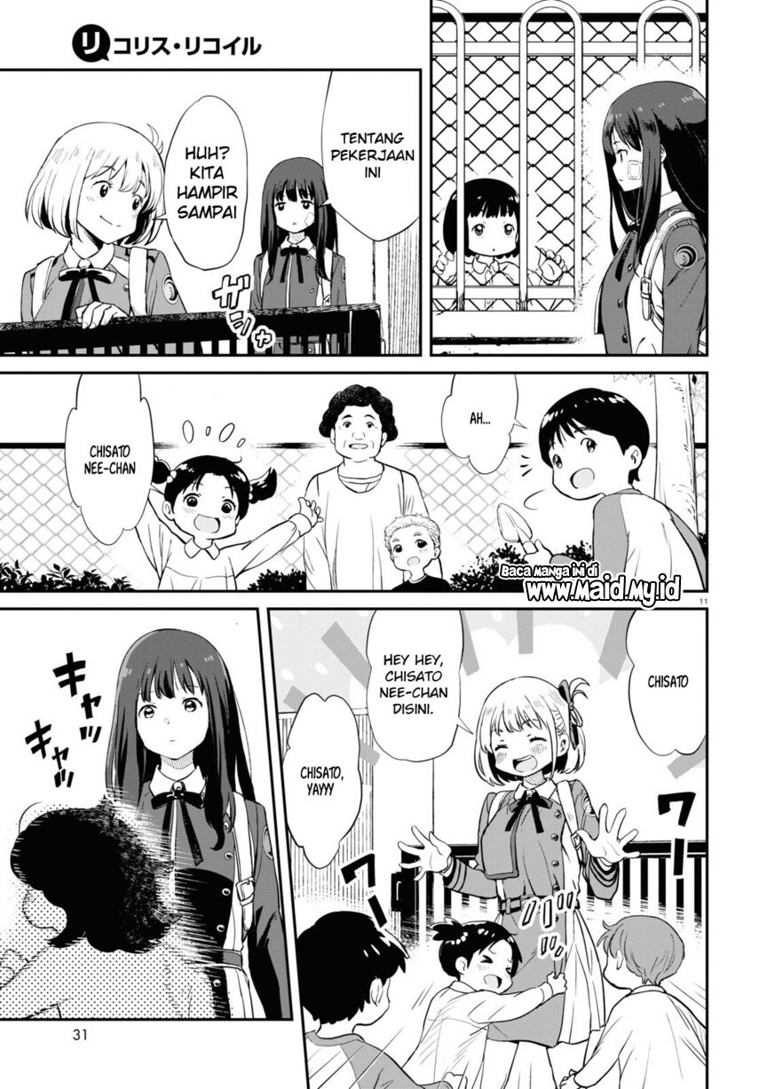 Lycoris Recoil chapter 02 halaman 13