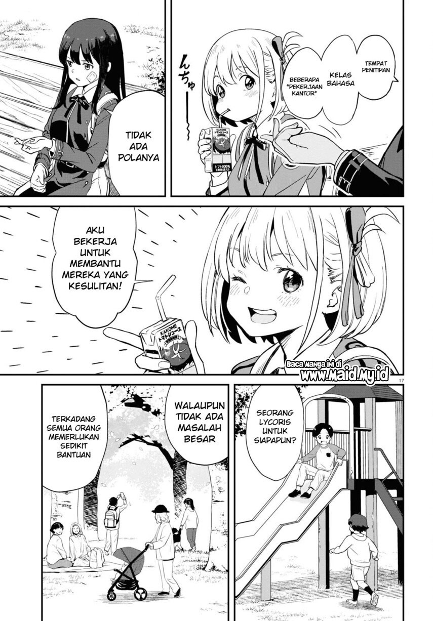Lycoris Recoil chapter 02 halaman 19