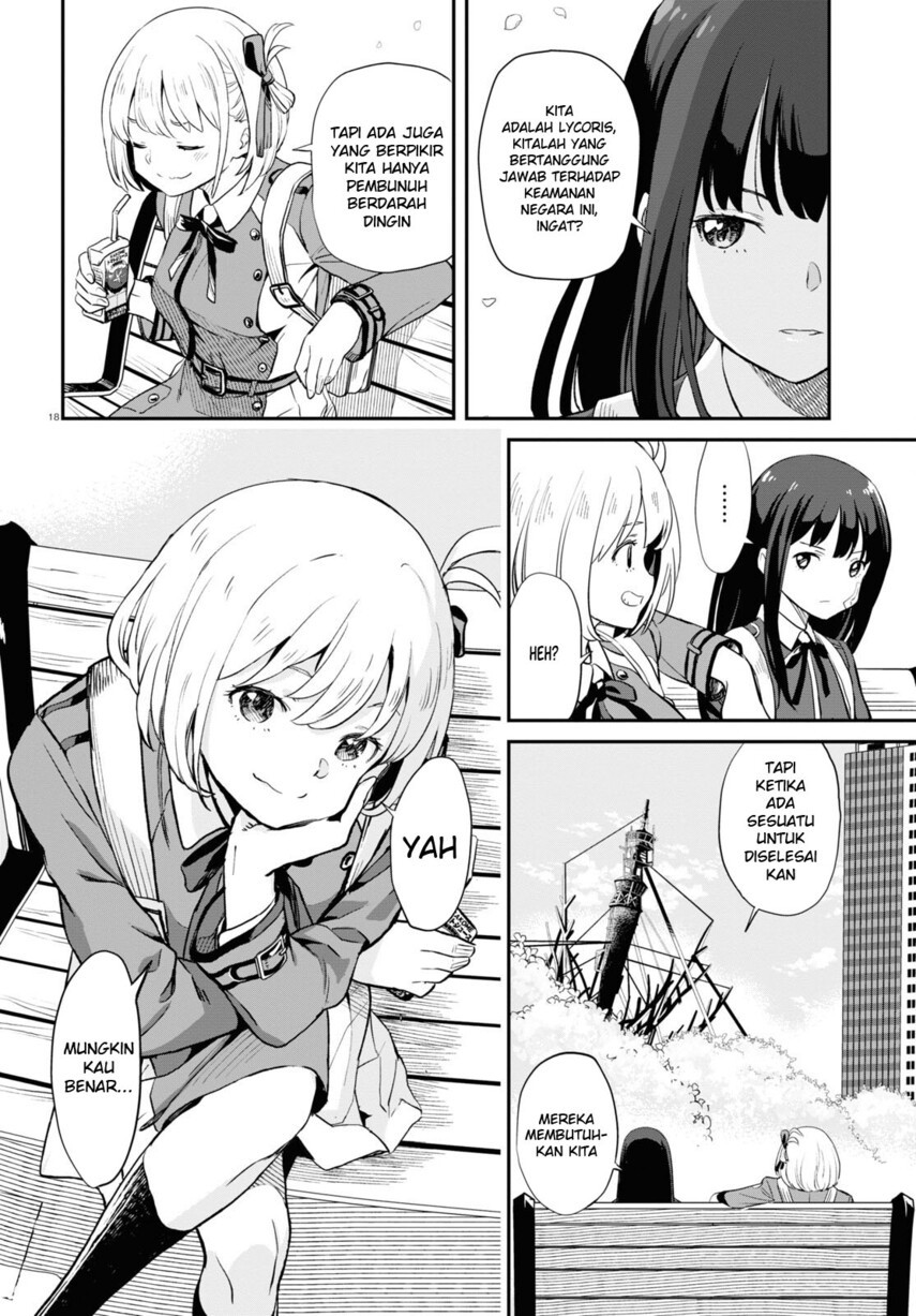 Lycoris Recoil chapter 02 halaman 20