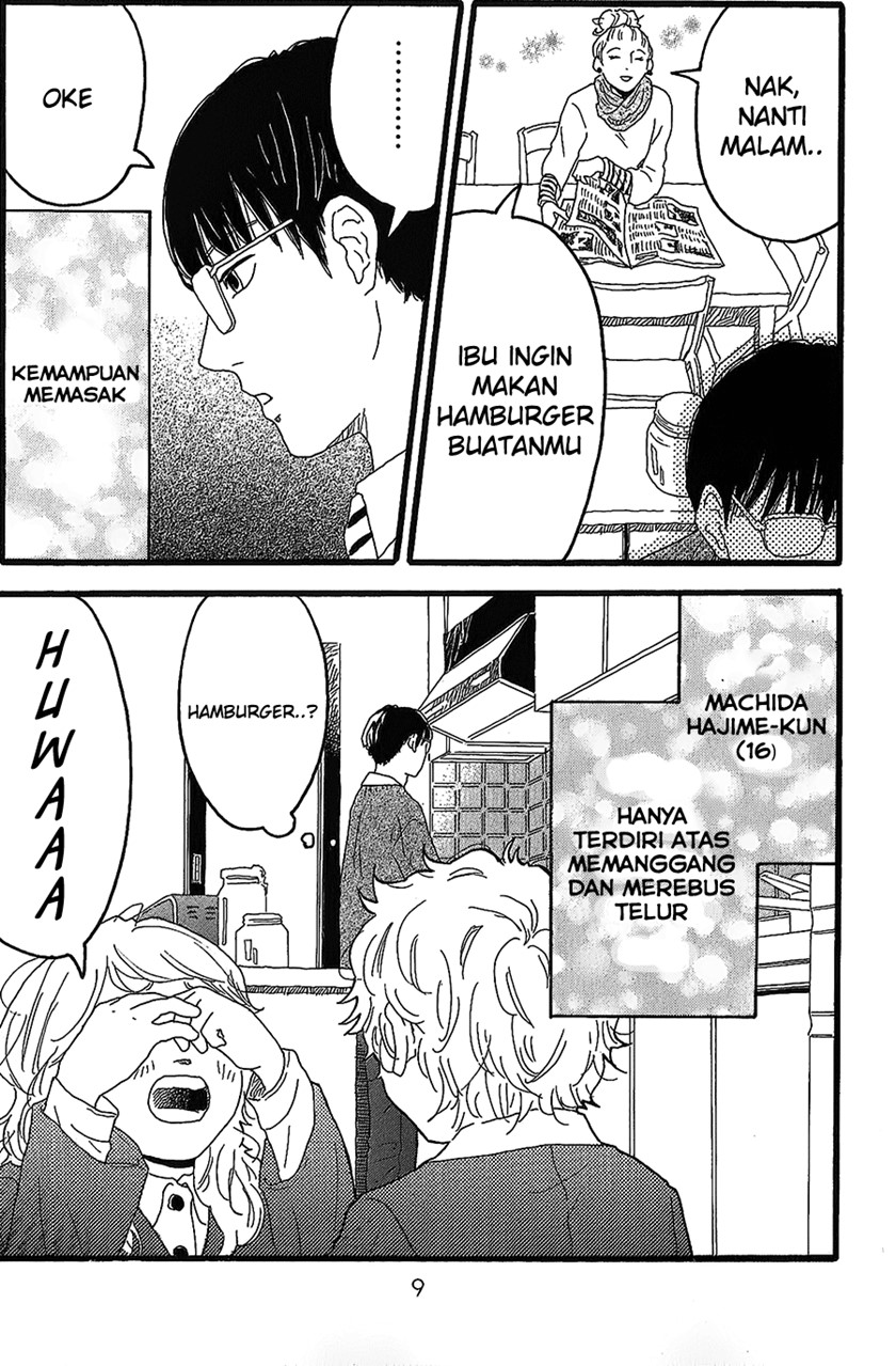 Machida-kun no Sekai chapter 01 halaman 6