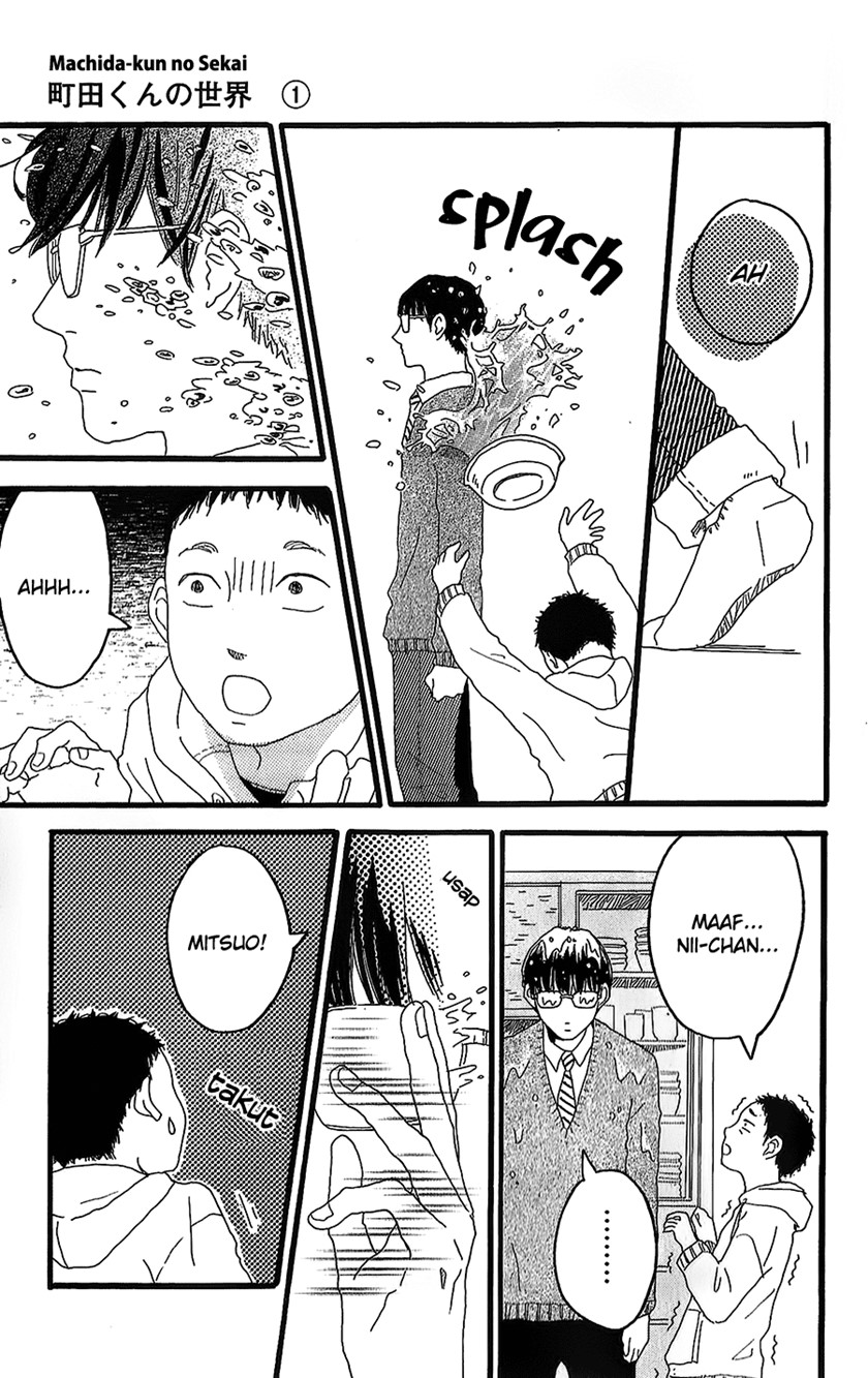 Machida-kun no Sekai chapter 01 halaman 10