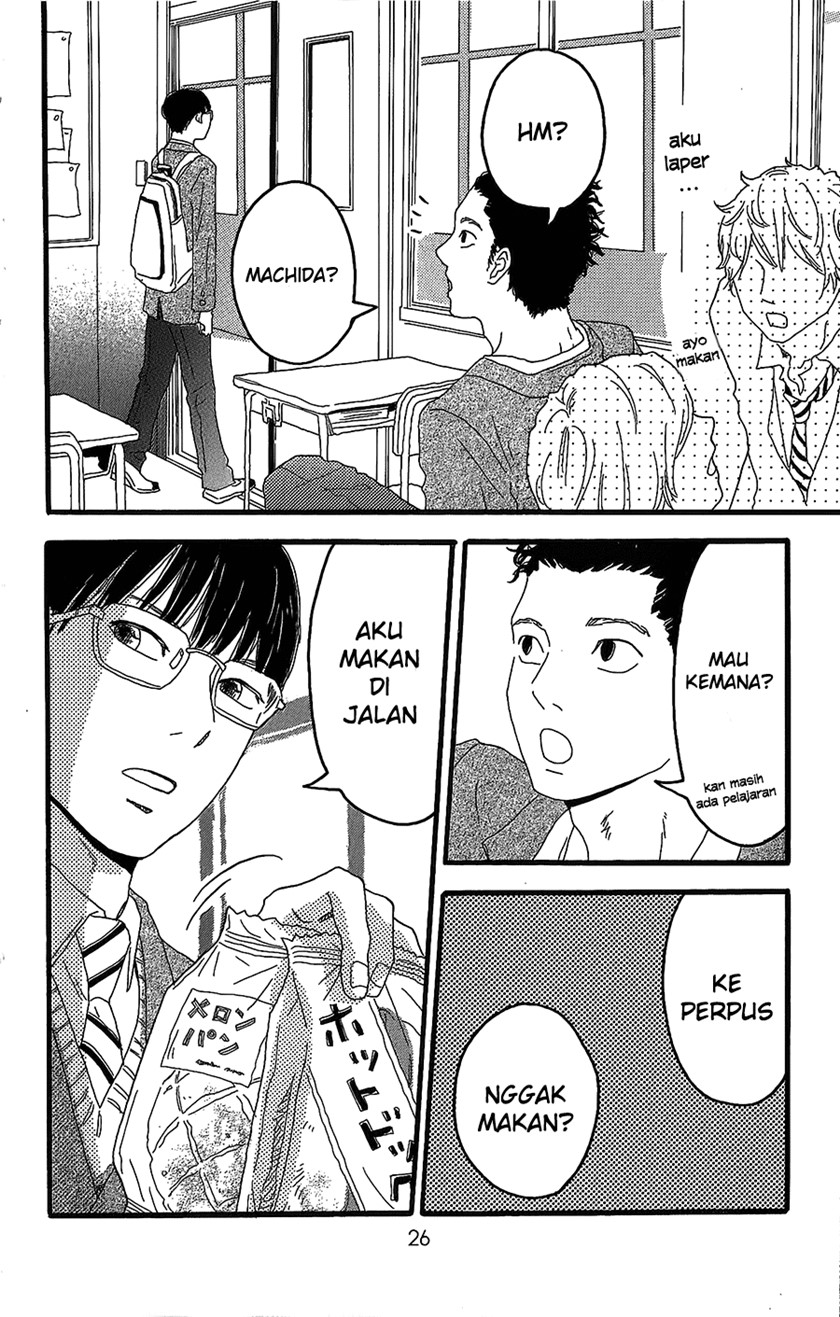 Machida-kun no Sekai chapter 01 halaman 23