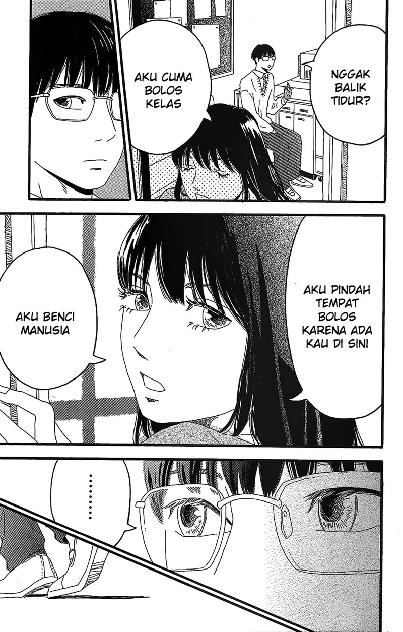 Machida-kun no Sekai chapter 02 halaman 14