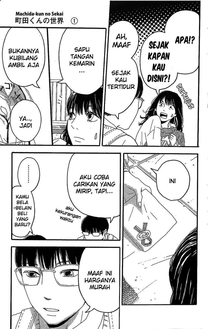 Machida-kun no Sekai chapter 02 halaman 20