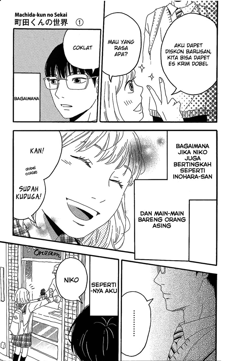 Machida-kun no Sekai chapter 02 halaman 28