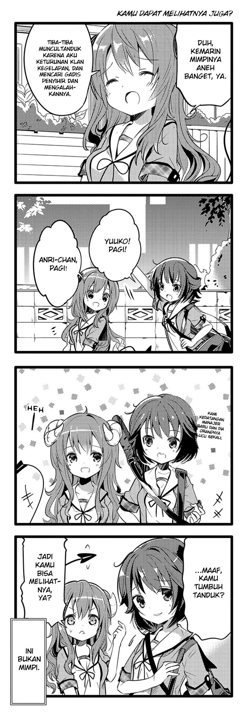 Machikado Mazoku chapter 02 halaman 2