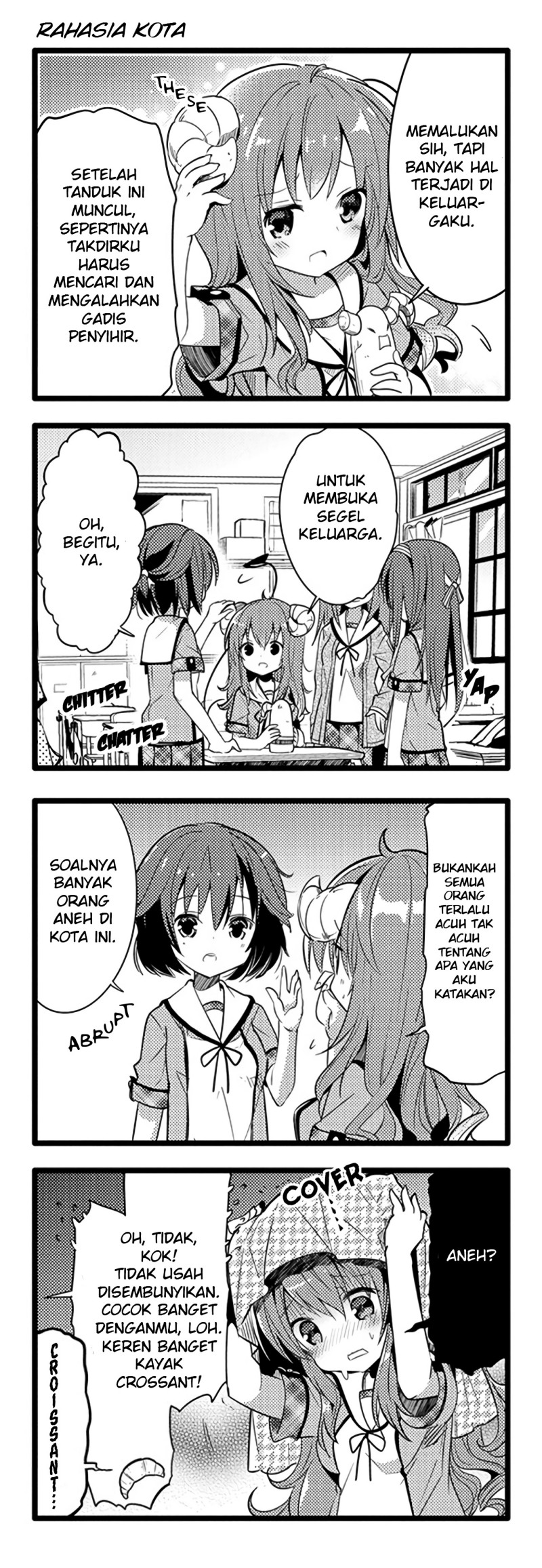 Machikado Mazoku chapter 02 halaman 3