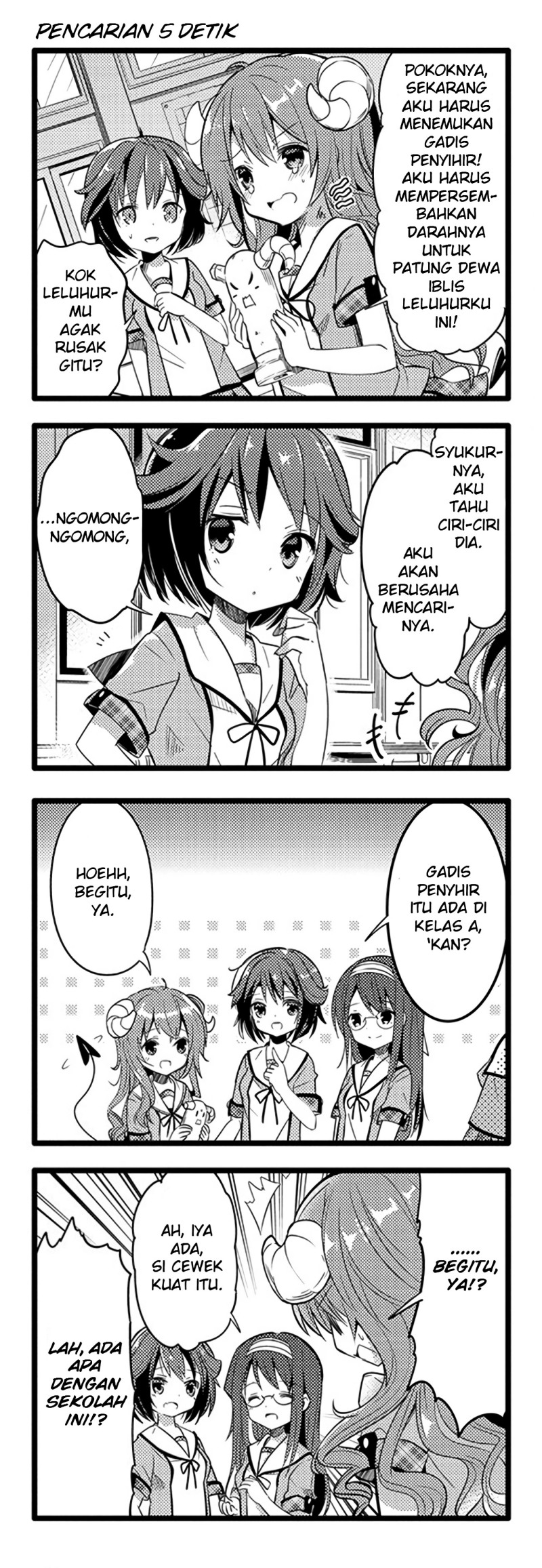 Machikado Mazoku chapter 02 halaman 5
