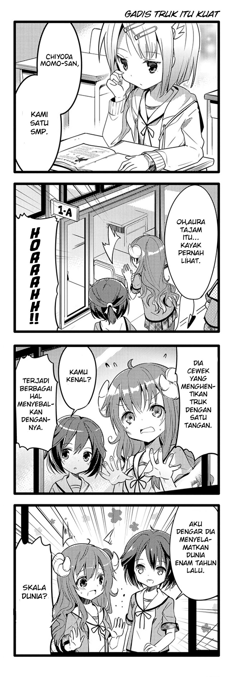 Machikado Mazoku chapter 02 halaman 6