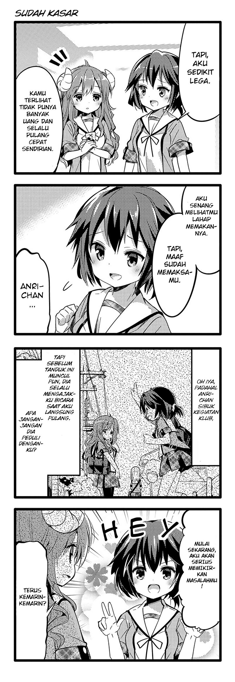 Machikado Mazoku chapter 04 halaman 14