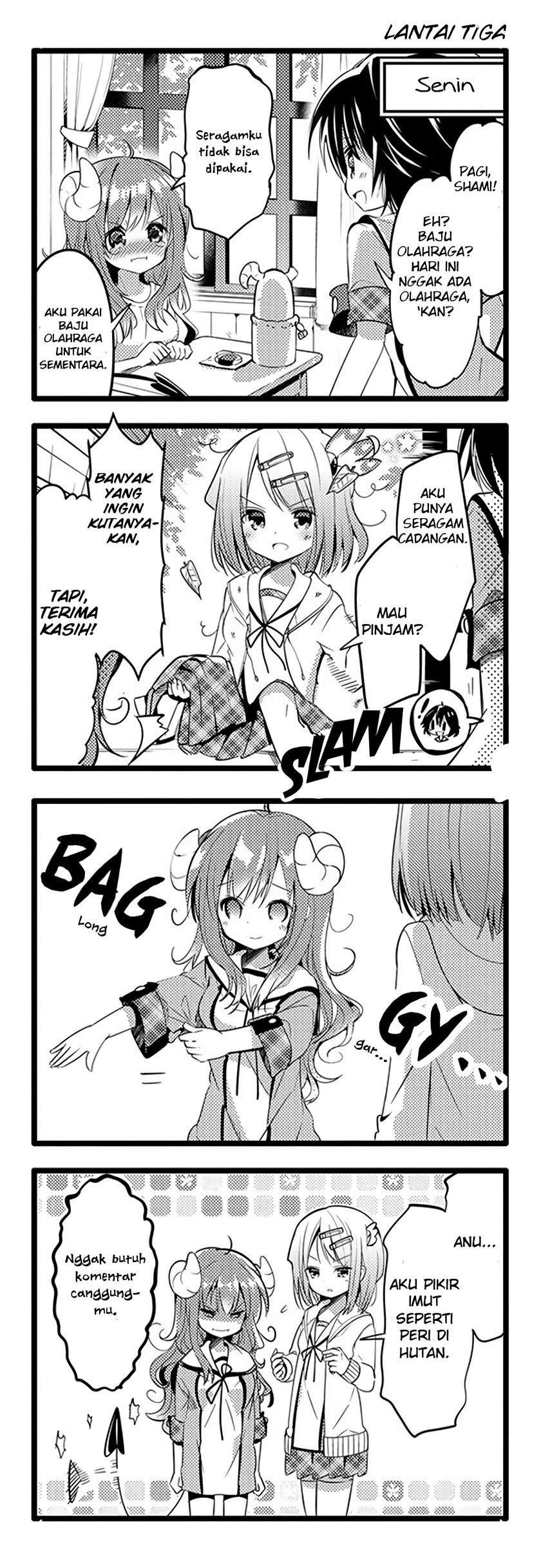 Machikado Mazoku chapter 05 halaman 14