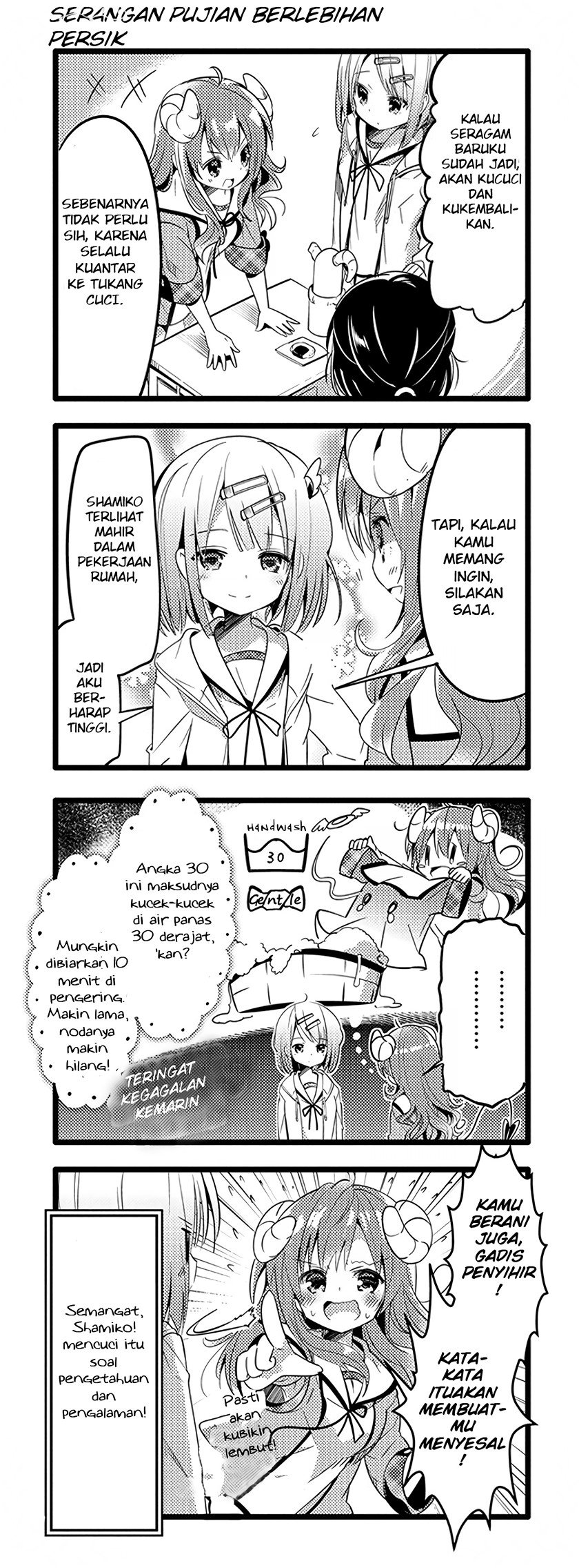 Machikado Mazoku chapter 05 halaman 15