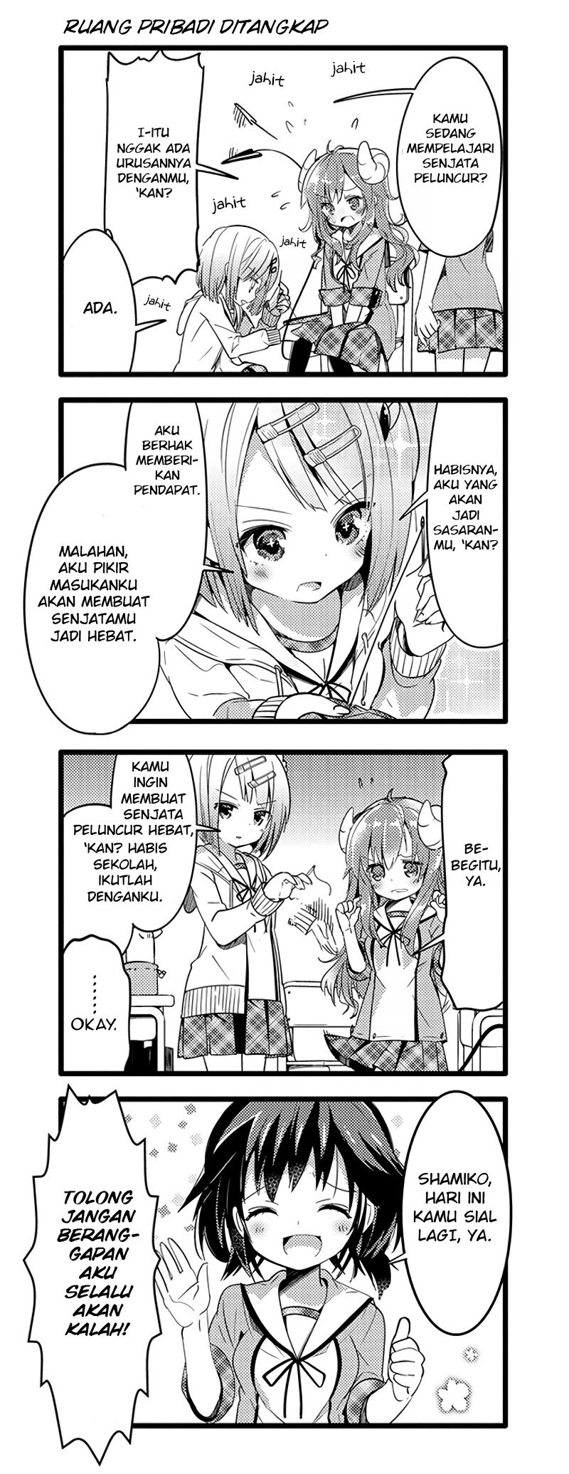 Machikado Mazoku Bab 06 halaman 3