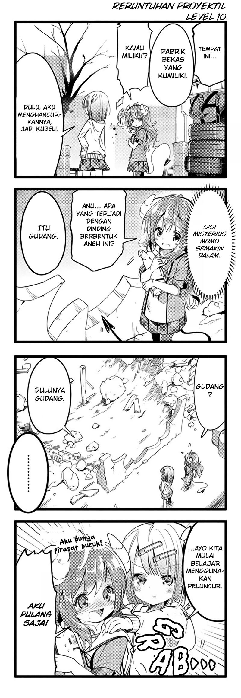 Machikado Mazoku Bab 06 halaman 4