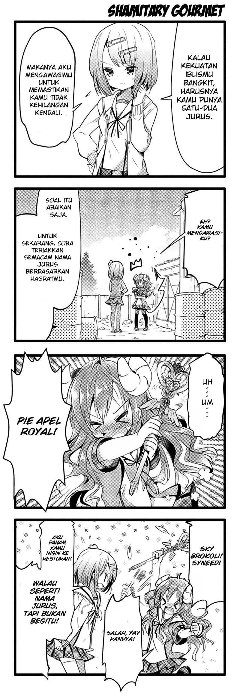 Machikado Mazoku Bab 06 halaman 10