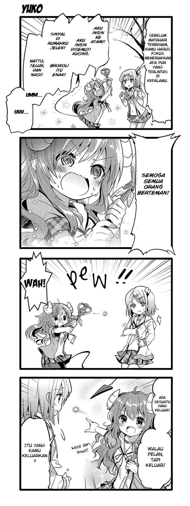 Machikado Mazoku Bab 06 halaman 13