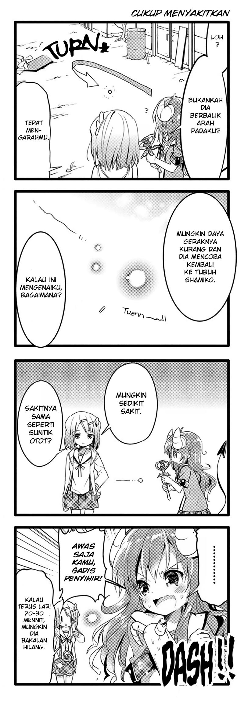 Machikado Mazoku Bab 06 halaman 14