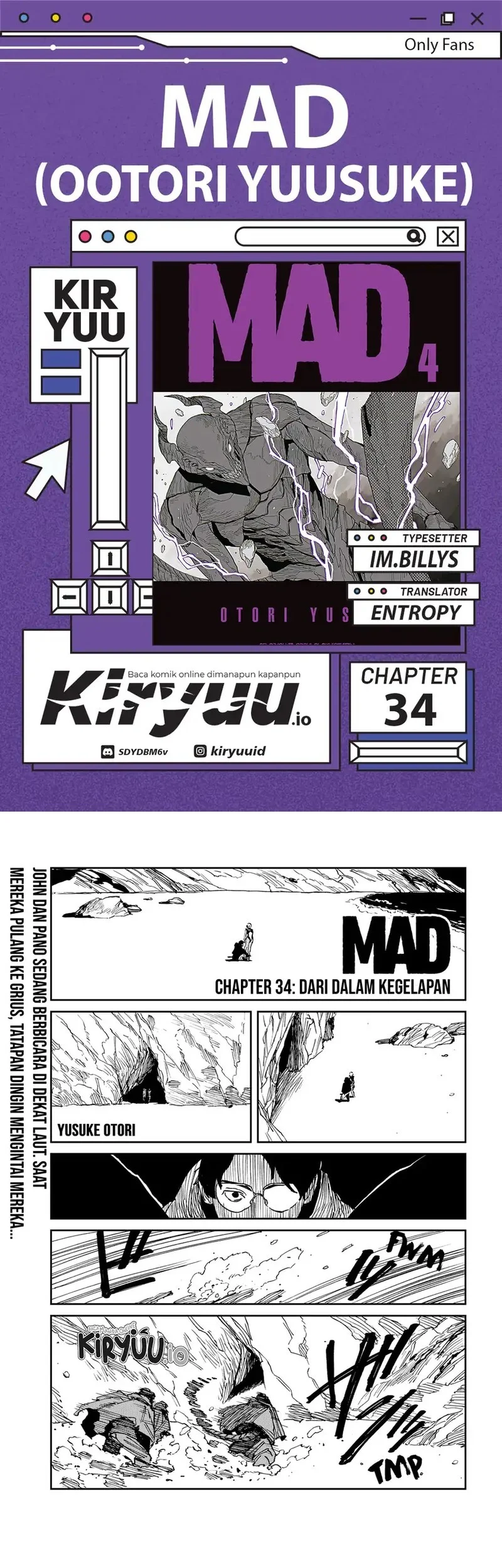 MAD (OOTORI Yuusuke) Bab 34 halaman 1